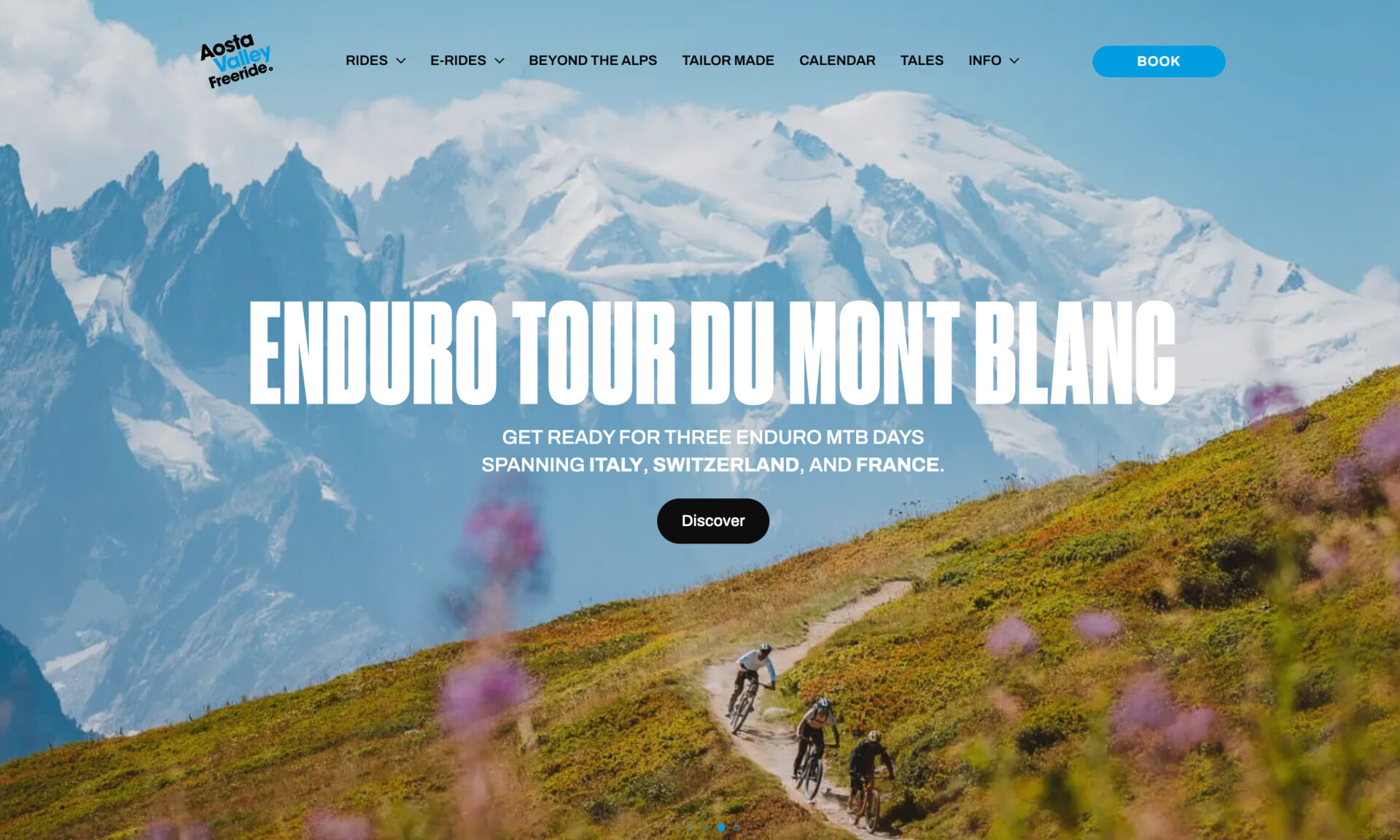 Aosta Valley Freeride Website made by Wicked Studios
